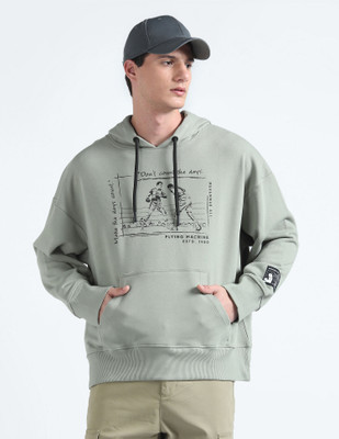 FLYING MACHINE Full Sleeve Printed Men Sweatshirt