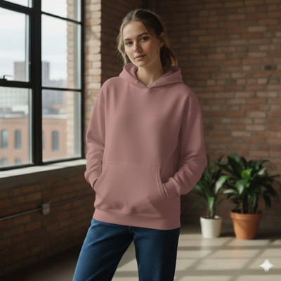 DivRa Clothing Full Sleeve Solid Women Sweatshirt