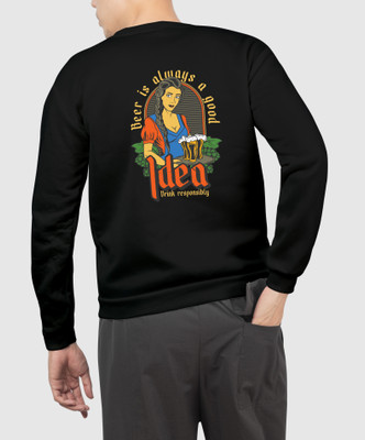 Fabicoo Full Sleeve Graphic Print Men Sweatshirt
