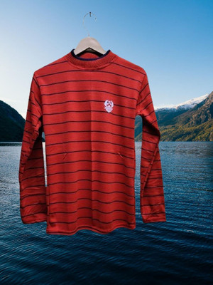 TIKI TEES FAB Full Sleeve Striped Men Sweatshirt