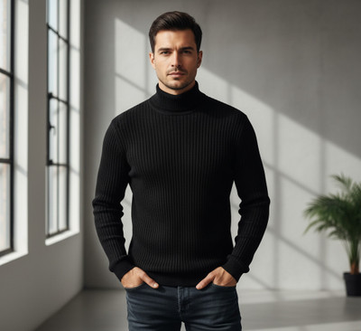 VEERA Full Sleeve Striped Men Sweatshirt