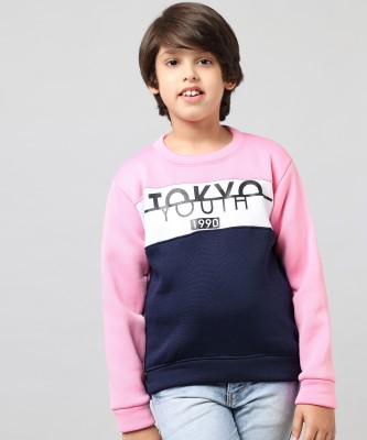 ANIXA Full Sleeve Printed Boys Sweatshirt