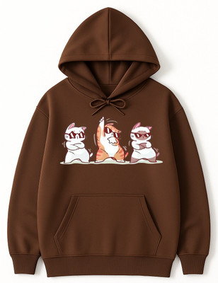 Ericia Full Sleeve Printed Men & Women Sweatshirt