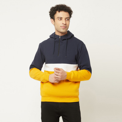 HOLDIT Full Sleeve Color Block Men Sweatshirt