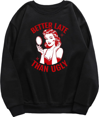 Absolute Defense Full Sleeve Graphic Print Men & Women Sweatshirt