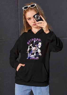 Equal Full Sleeve Printed Girls Sweatshirt