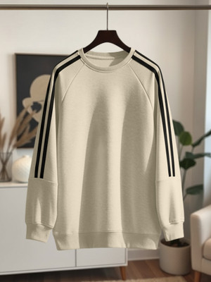 FashionAndYOUTH Full Sleeve Striped Men Sweatshirt