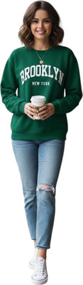 Elite Full Sleeve Printed Women Sweatshirt