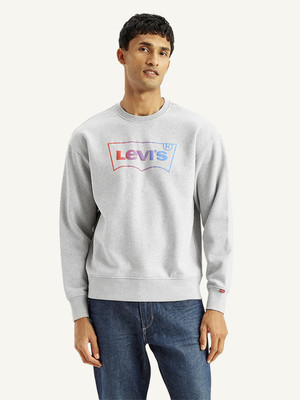 LEVI'S Full Sleeve Graphic Print Men Sweatshirt