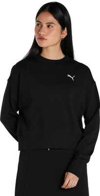 PUMA Full Sleeve Solid Women Sweatshirt