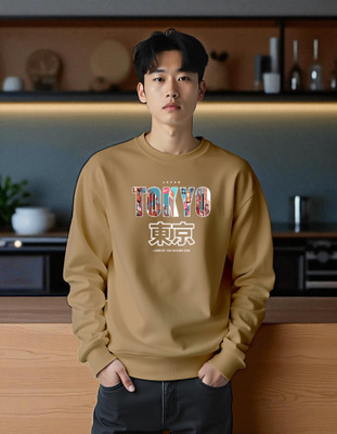 flyind Full Sleeve Printed Men Sweatshirt