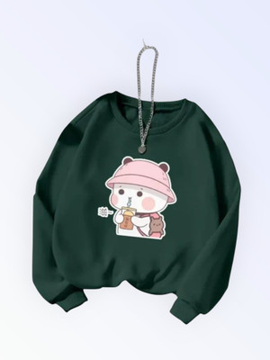 Draxstar Premi Full Sleeve Printed Women Sweatshirt