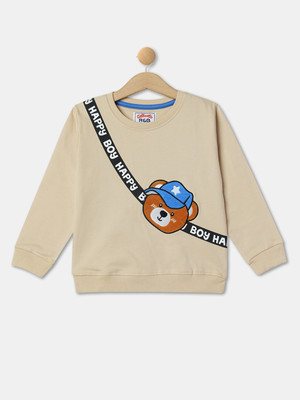 R&B Full Sleeve Printed Boys Sweatshirt