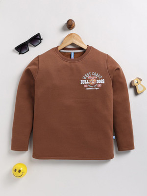 Here&Now X Game Begins Full Sleeve Solid Boys Sweatshirt