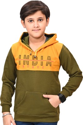 SANDOLL Full Sleeve Printed Boys Sweatshirt