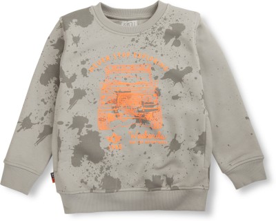 GINI & JONY Full Sleeve Printed Boys Sweatshirt