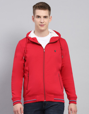 MONTE CARLO Full Sleeve Solid Men Sweatshirt