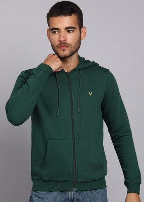 Allen Solly Full Sleeve Solid Men Sweatshirt