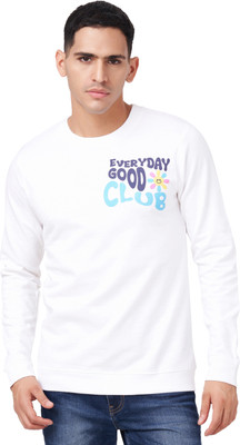 ZU CLOTHING Full Sleeve Graphic Print Men Sweatshirt