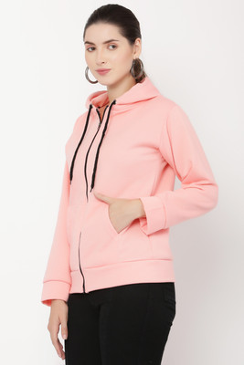 Vesture Forge Full Sleeve Solid Women Sweatshirt