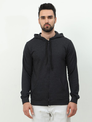 Wafaa Full Sleeve Solid Men Sweatshirt