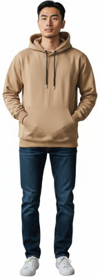 Oaklime Full Sleeve Solid Men Sweatshirt