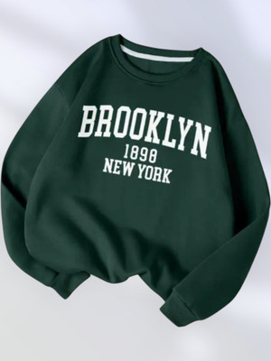 Draxstarss Full Sleeve Solid Women Sweatshirt
