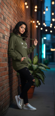 DivRa Clothing Full Sleeve Printed Women Sweatshirt