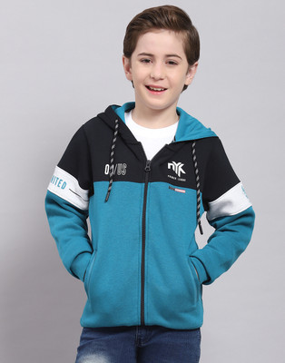 MONTE CARLO Full Sleeve Printed Boys Sweatshirt