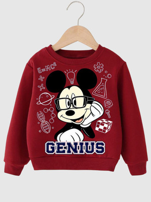 FASTCRY Full Sleeve Printed Baby Boys & Baby Girls Sweatshirt