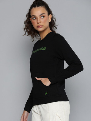 HRX by Hrithik Roshan Full Sleeve Printed Women Sweatshirt