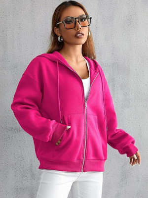 SPOWEARY Full Sleeve Solid Women Sweatshirt