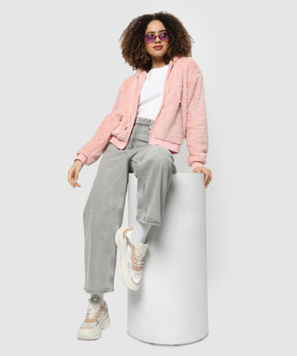 CAMPUS SUTRA Full Sleeve Self Design Women Sweatshirt