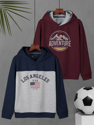 Hellcat Full Sleeve Printed Boys Sweatshirt