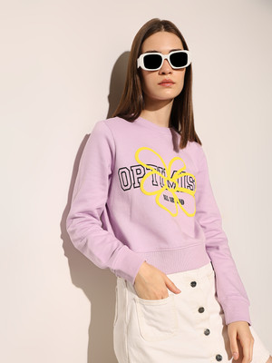 ONLY Full Sleeve Printed Women Sweatshirt