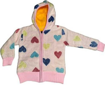 RUDRA K A Full Sleeve Self Design Baby Boys & Baby Girls Reversible Sweatshirt