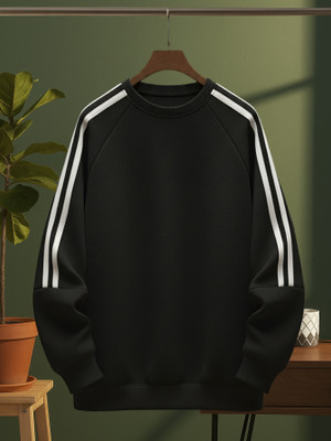 FashionAndYOUTH Full Sleeve Striped Men Sweatshirt