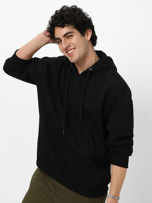 Picpok Trends Full Sleeve Solid Men Sweatshirt
