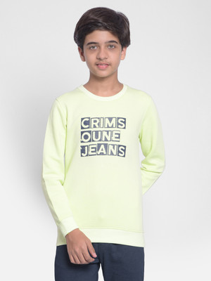 CRIMSOUNE CLUB Full Sleeve Printed Boys Sweatshirt