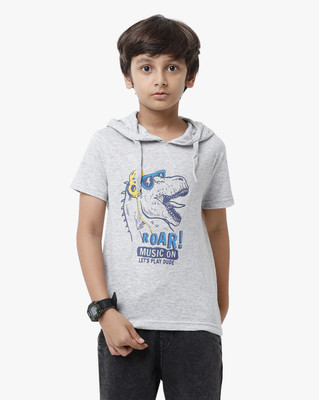 Codez Half Sleeve Printed Boys Sweatshirt