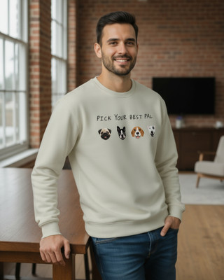 FLYIND VOGUE OUTFIT Full Sleeve Printed Men Sweatshirt
