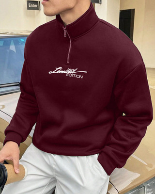 FastColors Full Sleeve Printed Men Sweatshirt