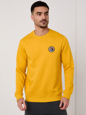 Wildcraft Full Sleeve Solid Men Sweatshirt