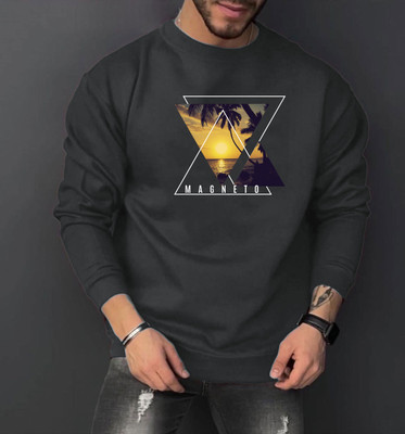 Magneto Full Sleeve Graphic Print Men Sweatshirt