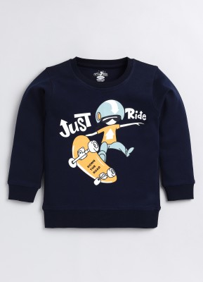 CUTOPIES Full Sleeve Graphic Print Boys Sweatshirt