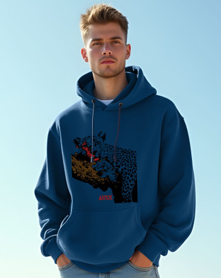 AOOSH Full Sleeve Graphic Print Men Sweatshirt