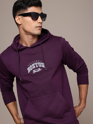 Roadster Full Sleeve Self Design Men Sweatshirt