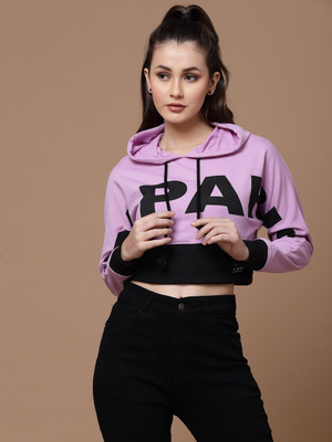 KASSUALLY Full Sleeve Printed Women Reversible Sweatshirt