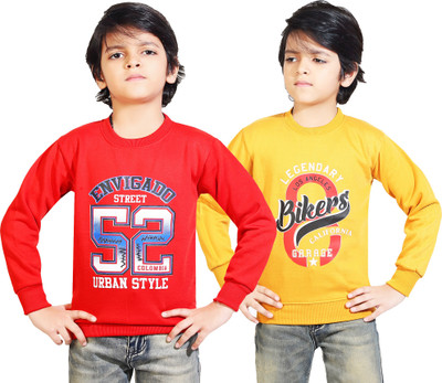 AD & AV Full Sleeve Printed Boys Sweatshirt