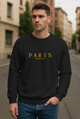VCANEE Full Sleeve Printed Men Sweatshirt